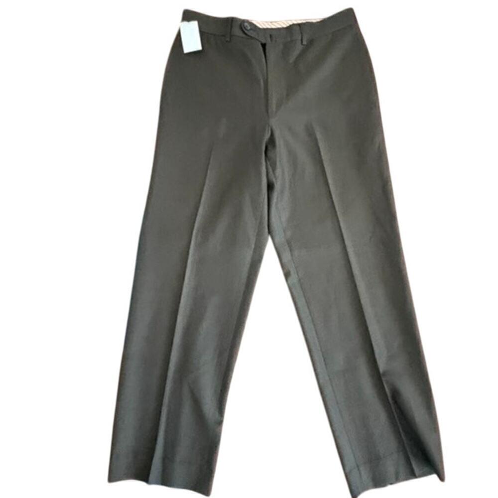 Vintage Kuhlman Brown Wool‎ Trouser Made in Italy, Size 32